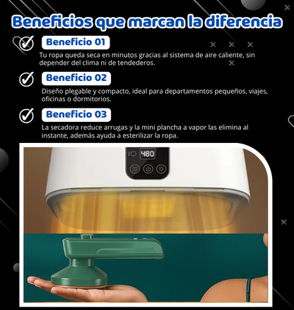 COMBO DUO SECAPLANCHA – Ideal para viajes