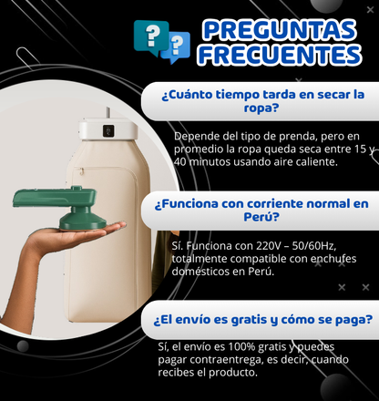 COMBO DUO SECAPLANCHA – Ideal para viajes